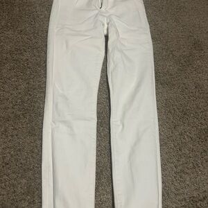 J Brand Women's Cream Straight Leg Jeans